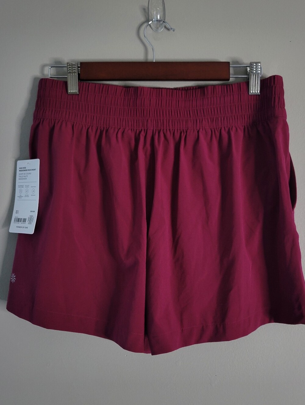 Athleta High Rise Weekender Run Short - Picture 2 of 4